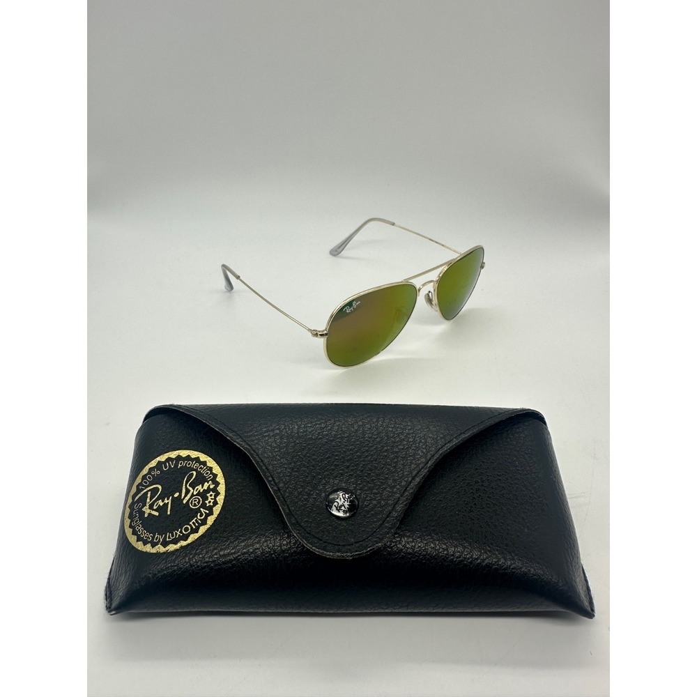 Ray Ban Sunglasses Aviator Metal Gold RB3025 58-14-135 - Frames Only